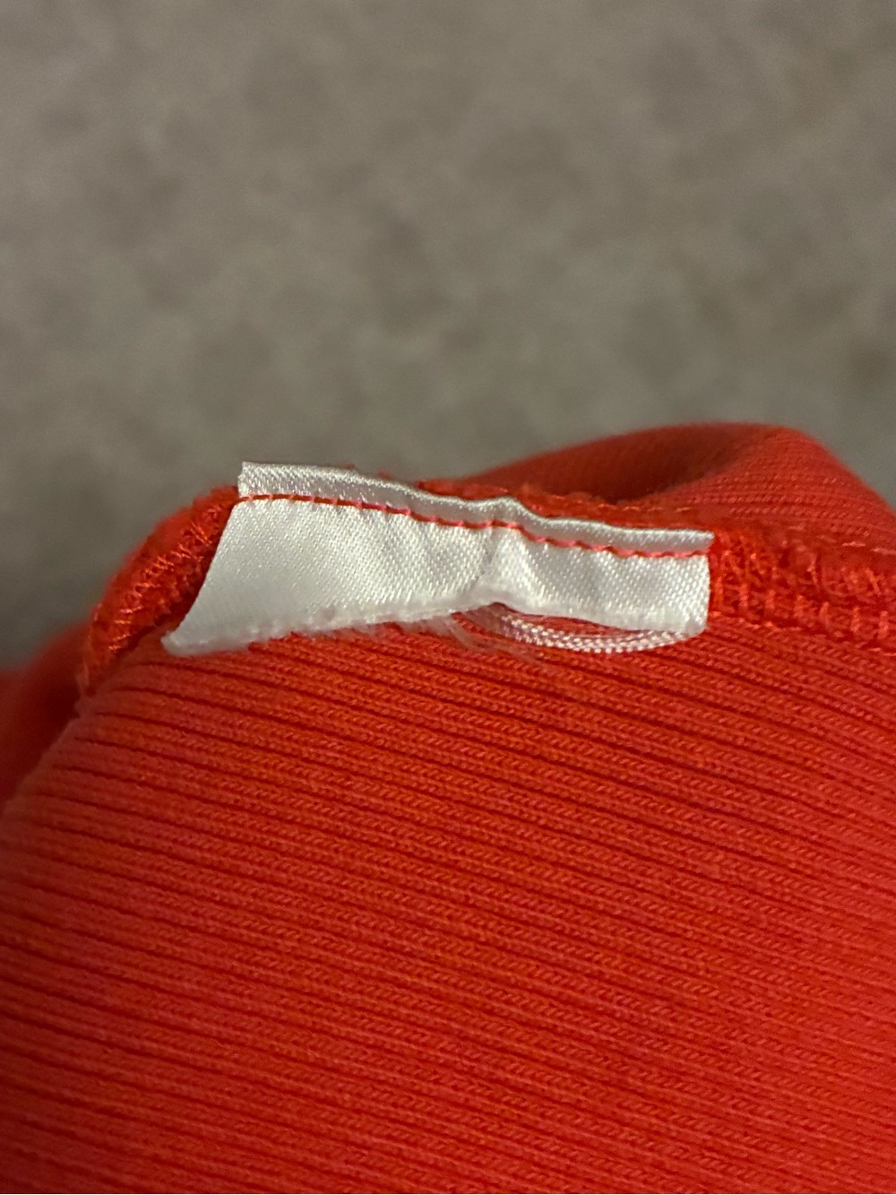 Marimekko Kupla Unikko Placement Kioski Ribbed Tank Top Orange - Picture 6 of 7